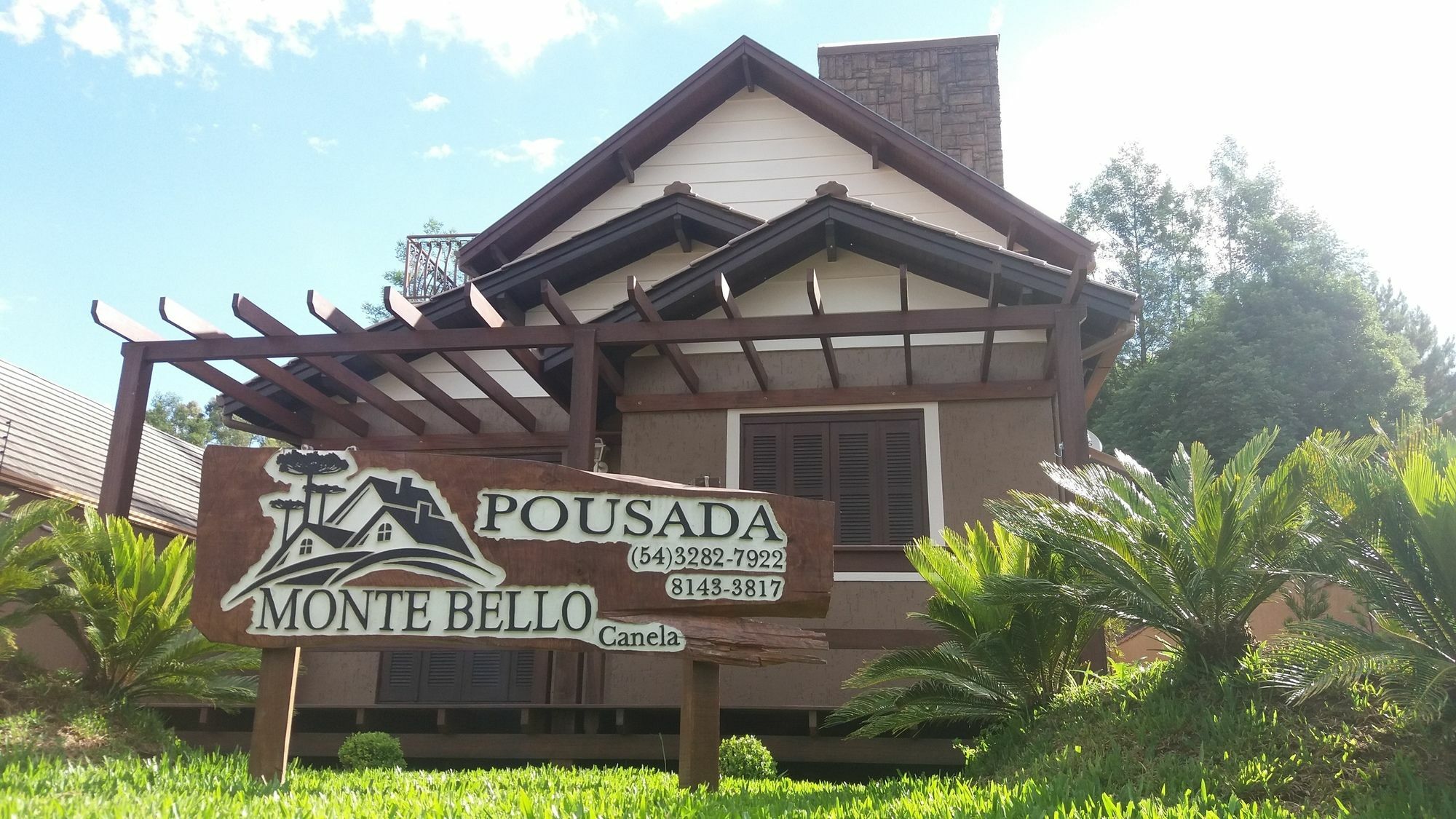 Pousada Monte Bello カネラ エクステリア 写真
